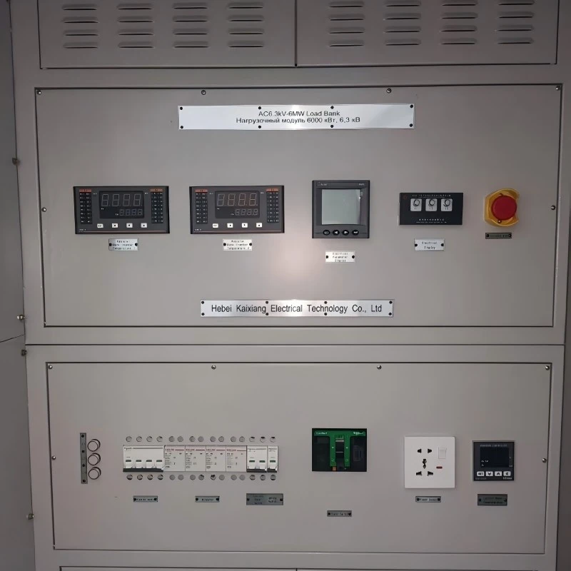 AC 6.3kV 6000kW High Voltage Load Bank price